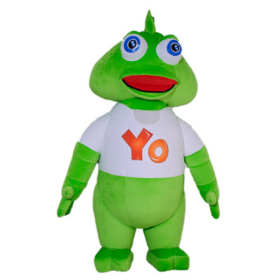 Przebranie dmuchane, kostium - Kameleon